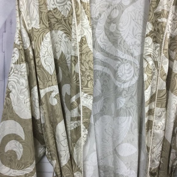 Vintage Mary McFadden Satin Robe - Picture 3 of 12